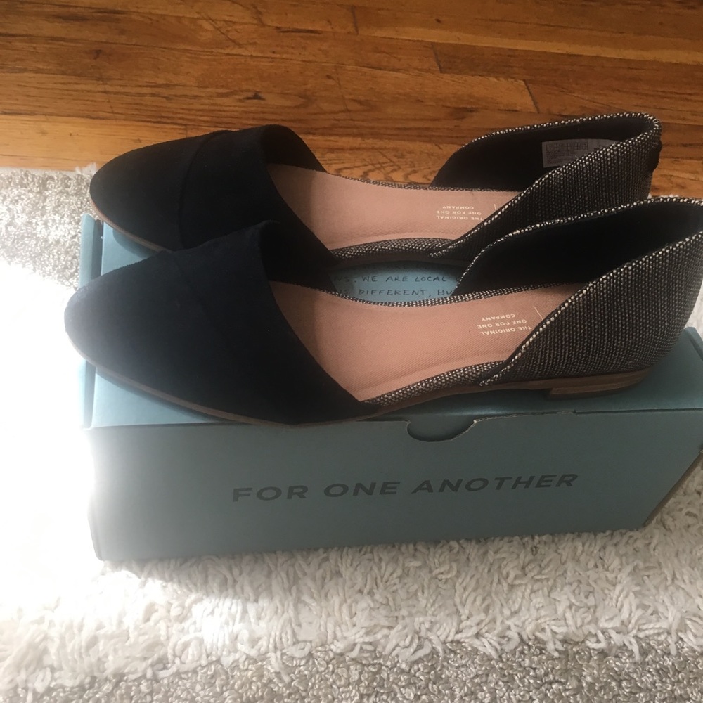 Toms Jutti D’orsay Flats